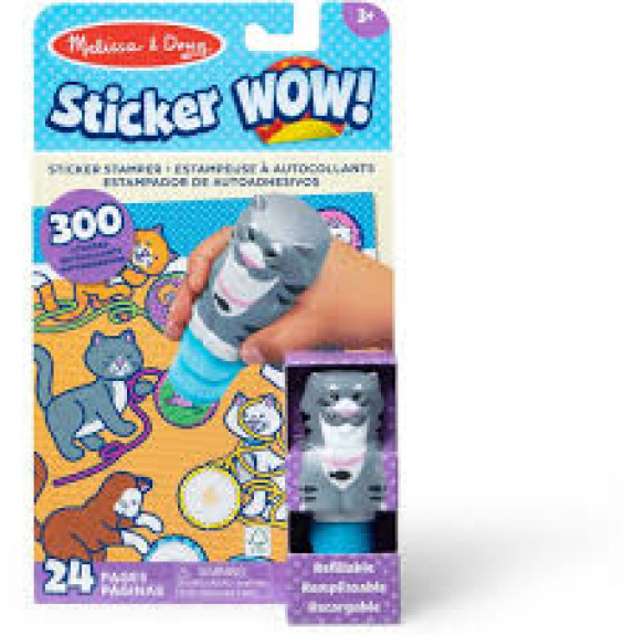 Sticker WOW! Sticker Stamper & Activity Pad - Cat